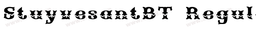 StuyvesantBT Regular字体转换